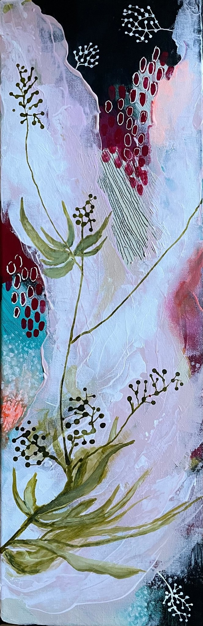 Floral Whispers 1 - Mona Barbu Art